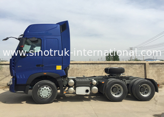 Diesel Towing Tractor Truck , Semi Tractor Trailer For Cargo Luggage Airport