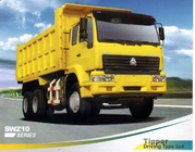 SINOTRUK Golden Prince Dump Xe tải 10 bánh 336HP LHD 25-30tons ZZ3251N3641W