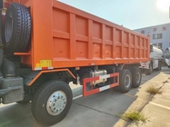 400HP Orange HOWO Tiper Truck RHD 6 × 4 10 bánh xe mã lực cao