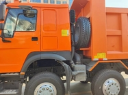 400HP Orange HOWO Tiper Truck RHD 6 × 4 10 bánh xe mã lực cao