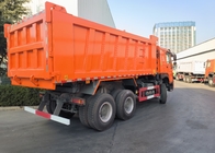 Sinotruk Howo Tipper Dump Truck Weichai 380Hp 6 × 4 5200 - 5800mm Đối với xuất khẩu