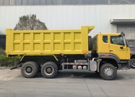 Sinotruk Tipper Dump Truck NX 6 × 4 10 bánh Weichai 380hp Big Tray
