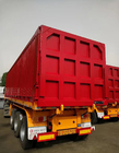 Khả năng tải lớn Xe tải rơ moóc 60 tấn 25-45CBM với chứng nhận ISO