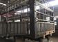 Transport Carbon Steel Flat Top Semi Trailer 30-60 Tons Semi Grain Trailer