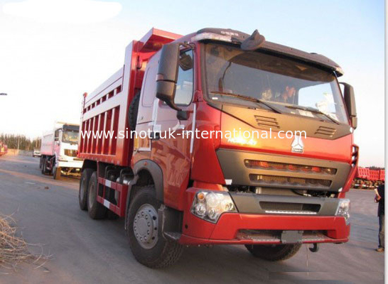 SINOTRUK Tipper Dump Truck HOWO A7 371HP công cụ cho khai thác mỏ ZZ3257N3847N1