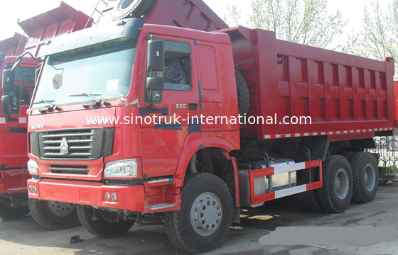 Tipper Xe tải Chở hàng SINOTRUK HOWO 10 bánh xe tải công suất 25-40tons 10-25CBM