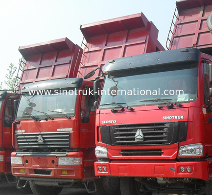 Tipper Xe tải Chở hàng SINOTRUK HOWO 10 bánh xe tải công suất 25-40tons 10-25CBM
