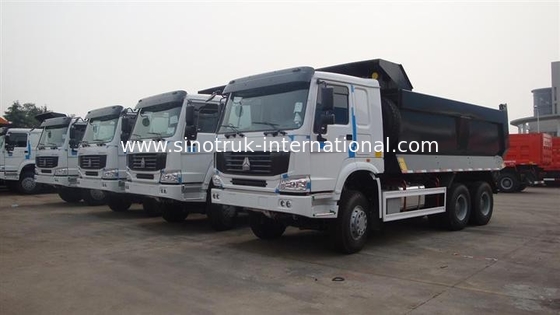Tipper Xe tải Chở hàng SINOTRUK HOWO 10 bánh xe LHD 371HP 25tons 10-25CBM ZZ3257N3847A