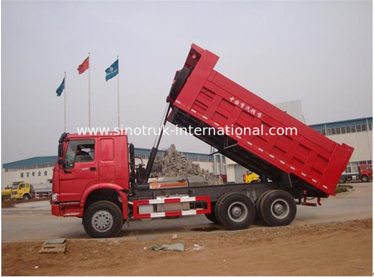 Tipper Xe tải Chở hàng SINOTRUK HOWO 10 bánh xe LHD 371HP 25tons 10-25CBM ZZ3257N3847A