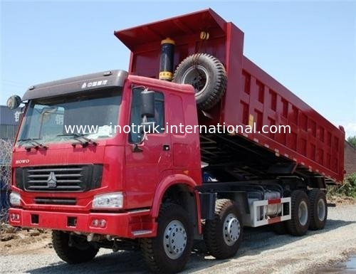 SINOTRUK HOWO Xe Xúc Đặt Xe Tái Chế 371HP 8X4 LHD 31tons 20-30CBM ZZ3317N3867W