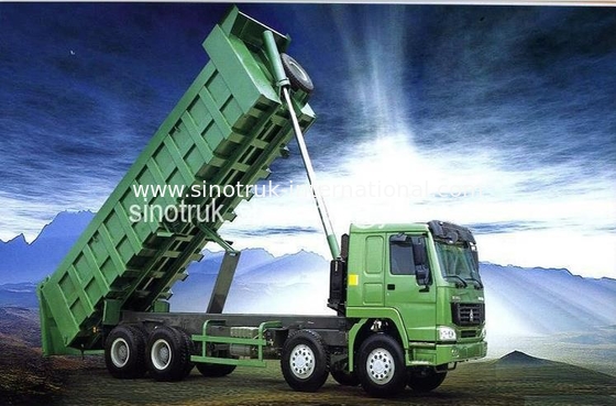 SINOTRUK HOWO Xe Xúc Đặt Xe Tái Chế 371HP 8X4 LHD 31-60tons 20-30CBM ZZ3317N3867W