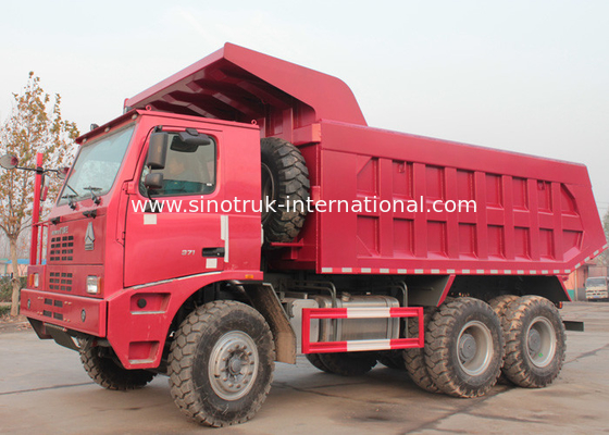 70 Khai Thác Khai Thác Khai Thác, Euro 2 SINOTRUK HOWO 6x4 Dump Truck