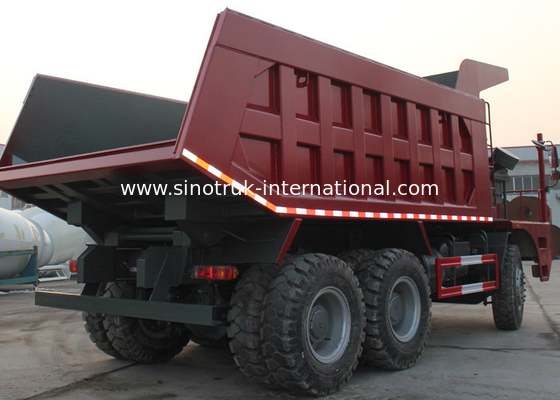 70 Khai Thác Khai Thác Khai Thác, Euro 2 SINOTRUK HOWO 6x4 Dump Truck