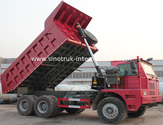 Tipper Xe Tải Chở Hàng SINOTRUK HOWO 70 Khai Thác LHD 6X4 371HP 70tons ZZ5707S3840AJ