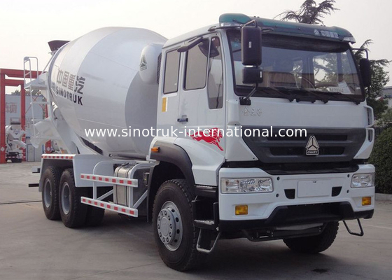 Máy trộn bê tông xe gắn máy di động 290HP 6X4 LHD