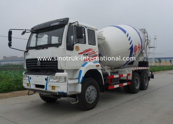 Máy trộn bê tông xe gắn máy di động 290HP 6X4 LHD
