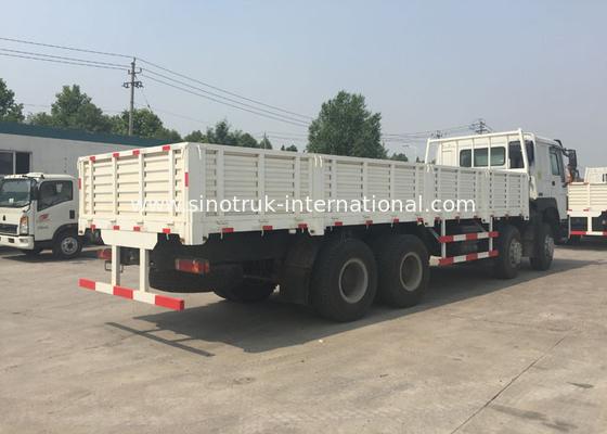 8X4 RHD Cargo Truck 30 - 60 Tons Euro 2 336HP High Security For Logistic Industry
