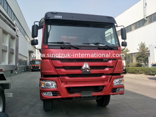 Xe ben HOWO SINOTRUK màu đỏ 10 - 25 mét khối Tải trọng 25 - 40t ZZ3257N3847A