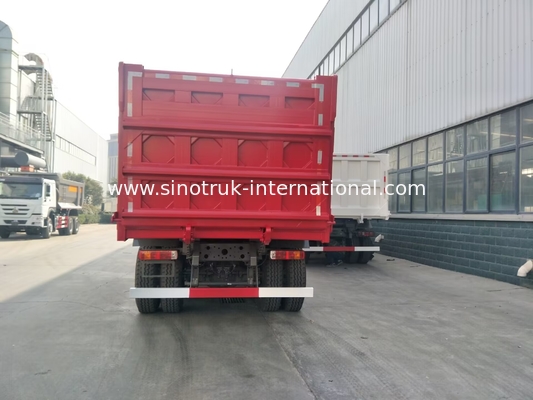 Xe ben HOWO SINOTRUK màu đỏ 10 - 25 mét khối Tải trọng 25 - 40t ZZ3257N3847A