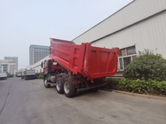SINOTRUK HOWO N7 Tiper Dump Truck 6 × 4 10 bánh 380hp Đối với xuất khẩu U loại dễ dàng để thả
