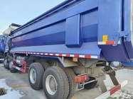 RHD 8 × 4 10 bánh 380HP Blue HOWO Tipper Truck Sức mạnh cao