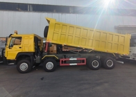 Sinotruk Howo Tiper Dump Truck 400Hp 8 × 4 50-60Tons Lhd 12 bánh