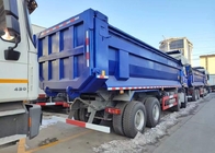 RHD 8×4 12 bánh ZZ3317V3847B1R Sức mạnh cao tiêu thụ nhiên liệu thấp380HP Blue HOWO Tipper Truck