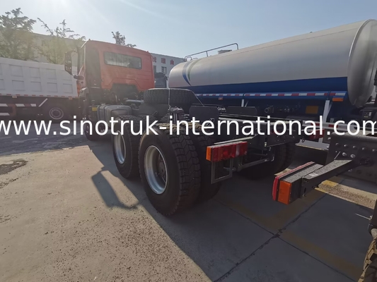 Sinotruk New Howo Tipper Dump Truck Chassis Weichai Động cơ 6 × 4 LHD Màu cam