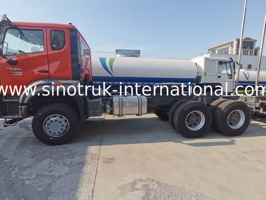 Sinotruk New Howo Tipper Dump Truck Chassis Weichai Động cơ 6 × 4 LHD Màu cam