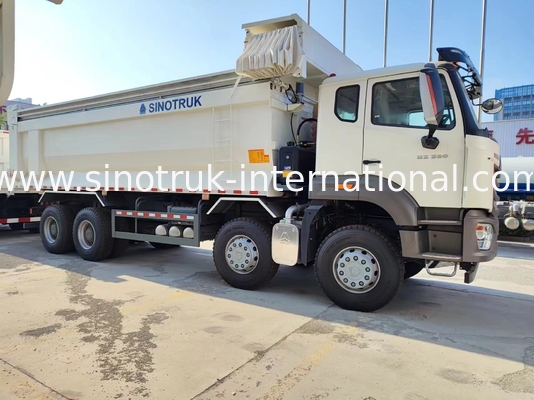 ZZ3317V386JB1R Sức mạnh ngựa cao tiêu thụ nhiên liệu thấp 380HP Xe tải U-type HOWO