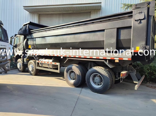 RHD 8 × 4 12 bánh xe HOWO xe tải 380HP