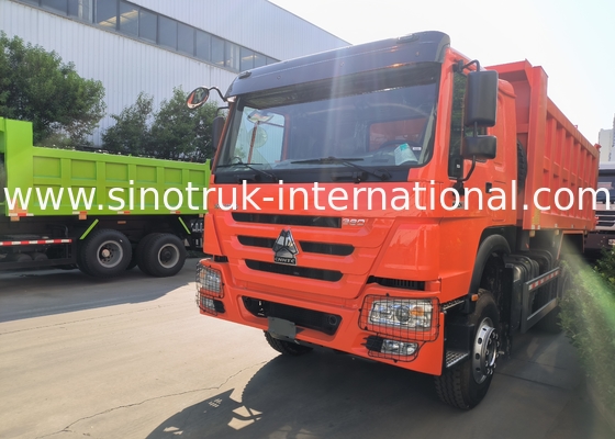 Sinotruk Howo Tipper Dump Truck Weichai 380hp 10 bánh xe 6 × 4 Lhd 20CBM