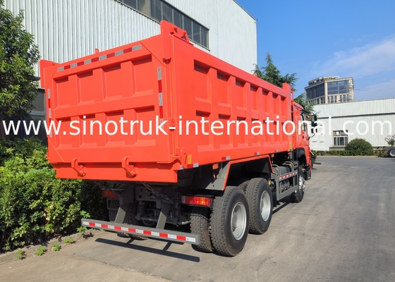 Sinotruk Howo Tipper Dump Truck Weichai 380hp 10 bánh xe 6 × 4 Lhd 20CBM