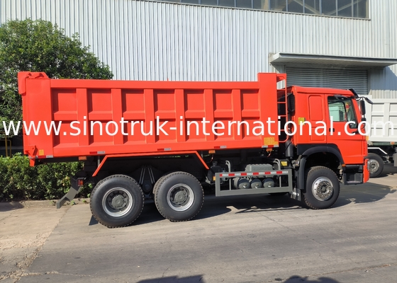 Sinotruk Howo Tipper Dump Truck Weichai 380hp 10 bánh xe 6 × 4 Lhd 20CBM
