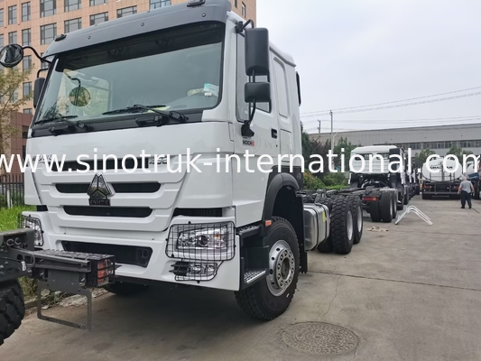 SINOTRUK HOWO Dropside hàng hóa xe thương mại xe tải khung gầm LHD 6X4 400HP