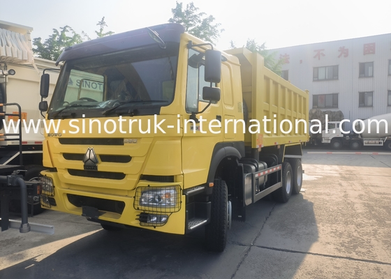 Sinotruk Howo Tipper Dump Truck Weichai 380Hp 10 bánh xe 6 × 4 Rhd 20CBM