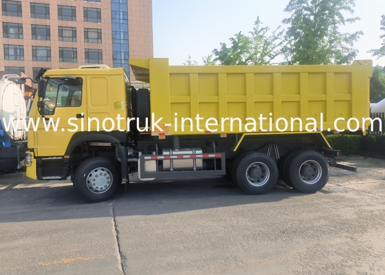 Sinotruk Howo Tipper Dump Truck Weichai 380Hp 10 bánh xe 6 × 4 Rhd 20CBM