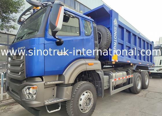 SINOTRUCK HOWO RHD 6×4 xe tải đổ rác cho 40 tấn 10 bánh xe