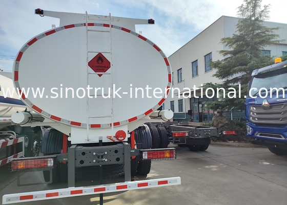 SINOTRUK HOWO Đỏ 380HP 8 × 4 12 bánh xe chứa dầu công suất cao