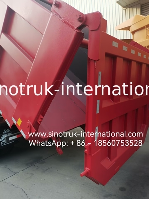 HOWO 12 bánh Sinotruk 8X4 Dump Truck 400hp Đối với khai thác mỏ LHD U loại container