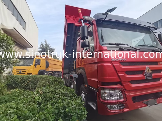 HOWO 12 bánh Sinotruk 8X4 Dump Truck 400hp Đối với khai thác mỏ LHD U loại container
