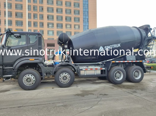 HOWO Mixer Truck 12CBM 380HP H77L Cabin Đen