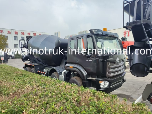 HOWO Mixer Truck 12CBM 380HP H77L Cabin Đen