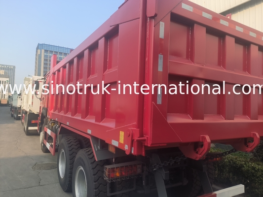 30 - 40 Tons RHD Sinotruk Howo Dump Truck 10 bánh
