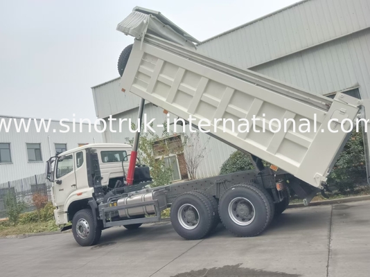 30 - 40 Tons RHD 10 Wheels Tarpaulin Sinotruk Howo 6x4 Xe tải đẩy cho xây dựng