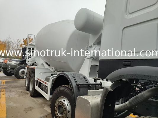 HOWO 8*4 12 bánh xe máy trộn bê tông 400HP 16CBM Công suất lớn