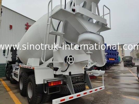 HOWO 8*4 12 bánh xe máy trộn bê tông 400HP 16CBM Công suất lớn