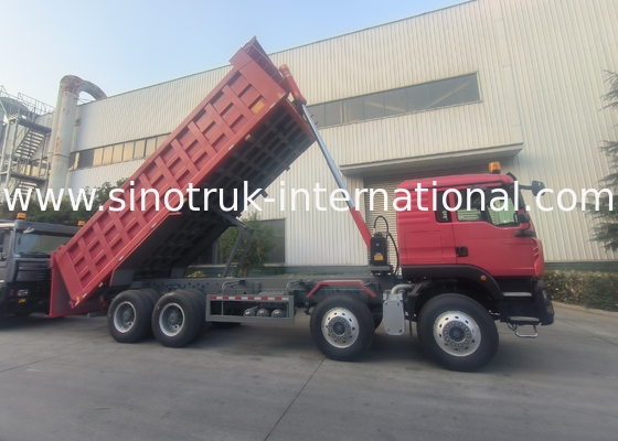 8 × 4 Lhd 12 bánh Sinotruk Tipper 400hp Euro 2