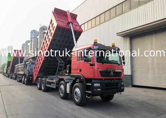 8 × 4 Lhd 12 bánh Sinotruk Tipper 400hp Euro 2