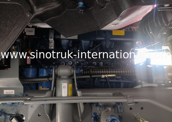 Sinotruk Howo Tiper Dump Truck Tx 400Hp Euro 2 8 × 4 Lhd 12 bánh Đỏ